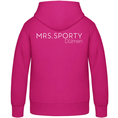 BIGTIME Mrs Sporty | Hoodie pink Damen Rücken