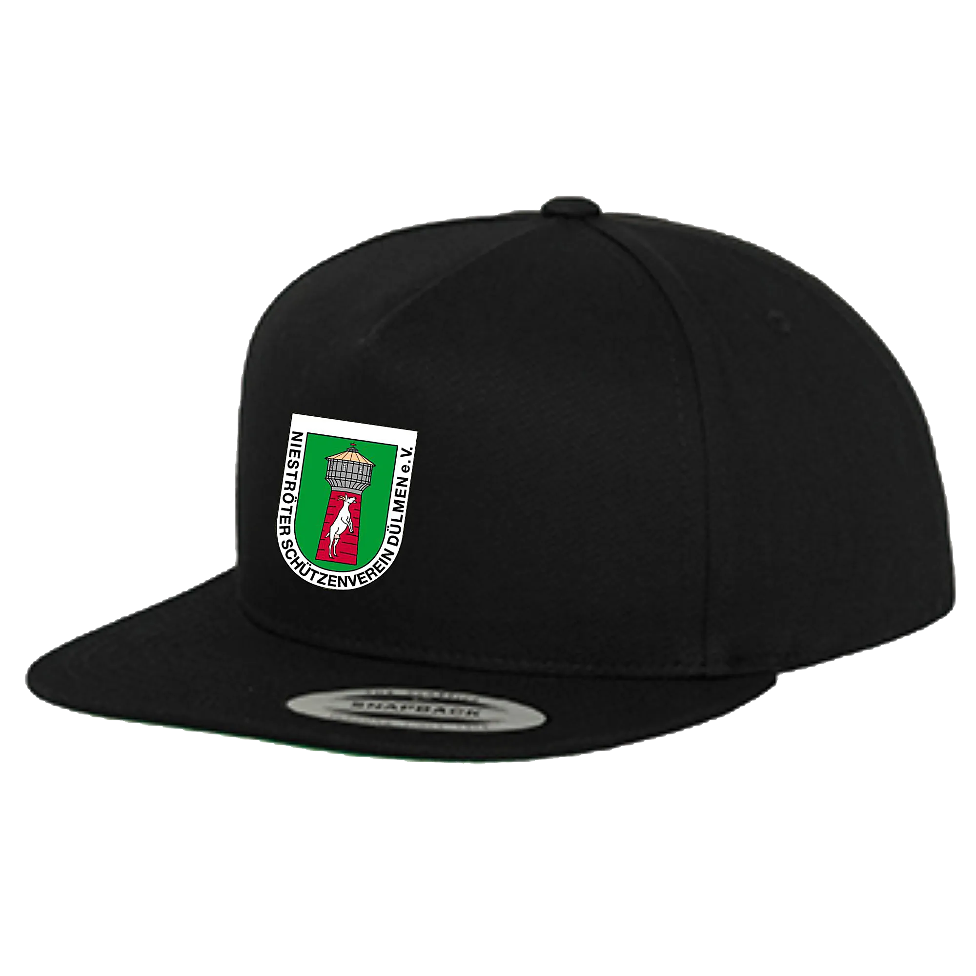 FLEXFIT Nieströter Schützenverein | Flat Visor farbiges Wappen