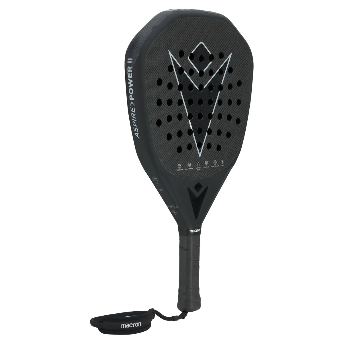 Macron Padelschläger Aspire Power II Unisex