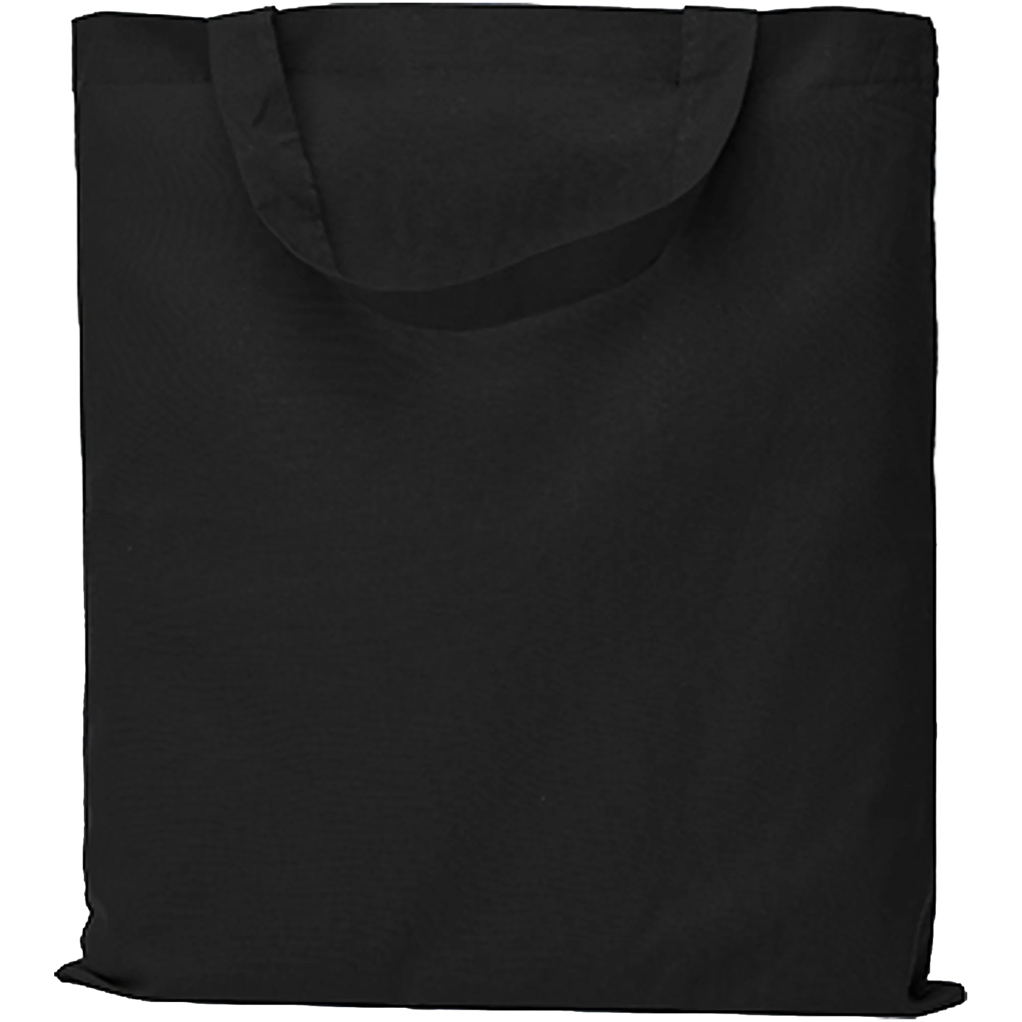 Printwear Baumwoll Bag Kurze Henkel Black #farbe_black
