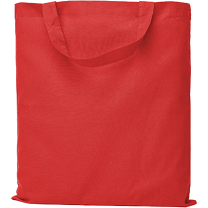 Printwear Baumwoll Bag Kurze Henkel Red (ca. Pantone 032U-HKS 13-14) 
