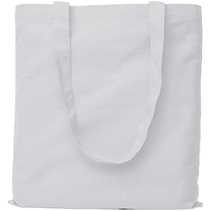 Printwear Baumwoll Bag Lange Henkel White 