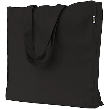 Printwear Fairtrade Baumwoll Oversized Bag Black 