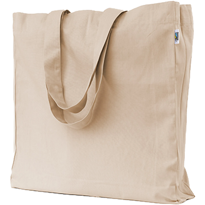 Printwear Fairtrade Baumwoll Oversized Bag Natural 