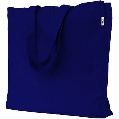 Printwear Fairtrade Baumwoll Oversized Bag Navy (ca. Pantone 532C) 