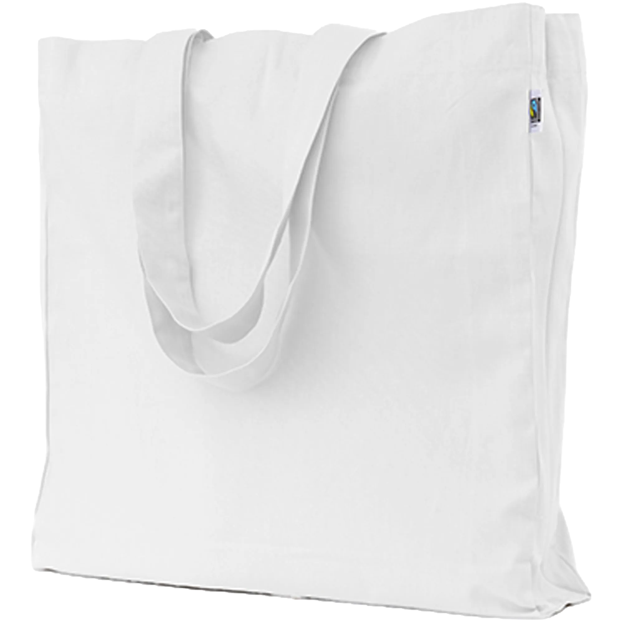 Printwear Fairtrade Baumwoll Oversized Bag White 