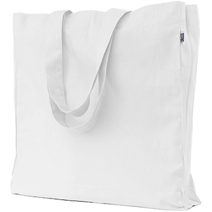 Printwear Fairtrade Baumwoll Oversized Bag White 