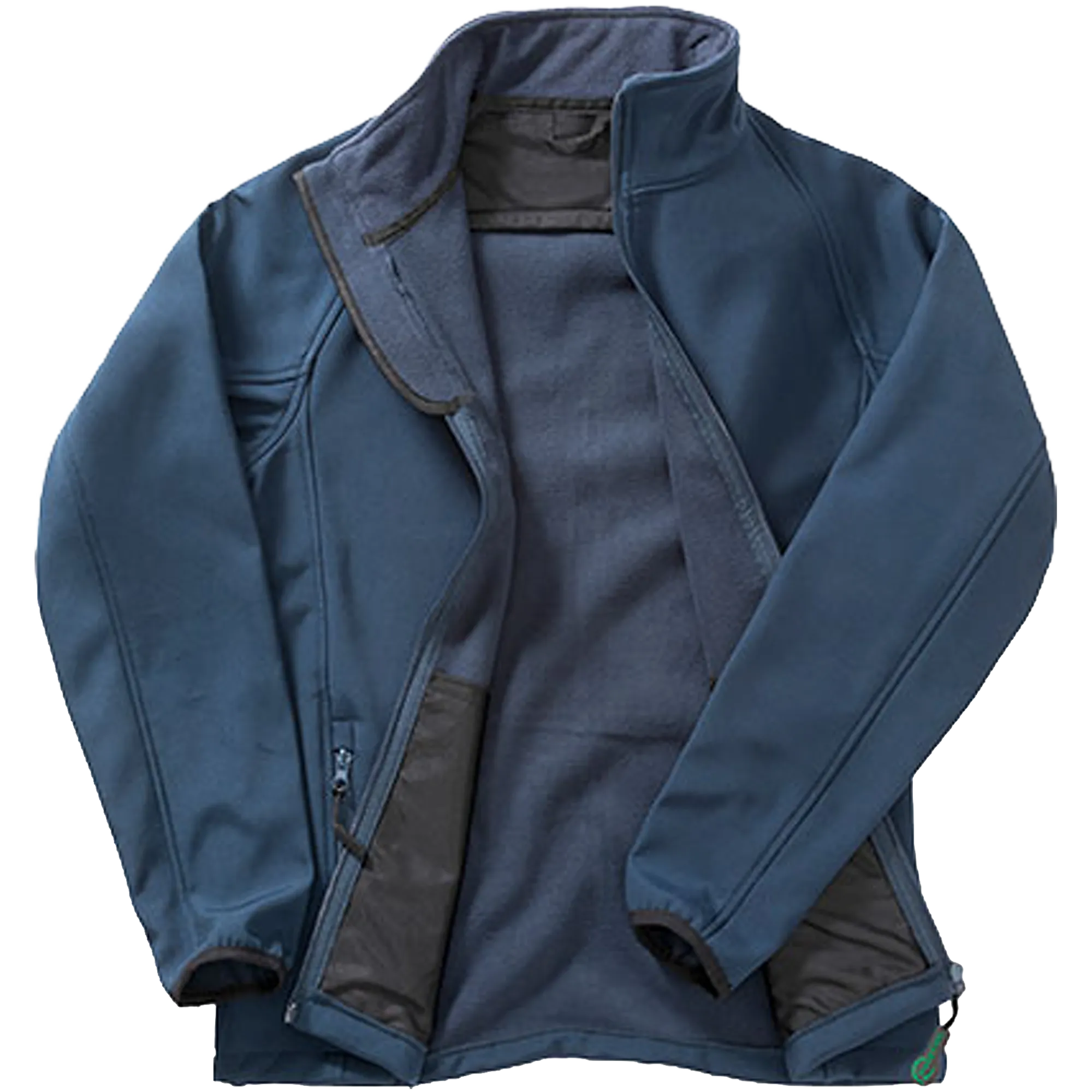 Result Recycled Printable Softshell Jacket Herren Navy / Navy Front 