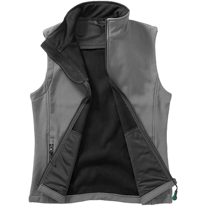 Result Recycled Softshell Weste Herren charcoal-black Front 