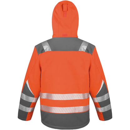 Result SafeGuard Dynamic Softshell Coat Herren Rücken