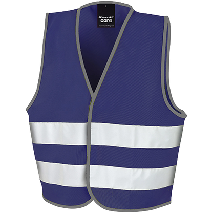 Result SafeGuard Signalweste Kinder navy Front 