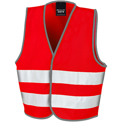 Result SafeGuard Signalweste Kinder red Front 
