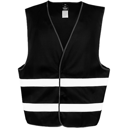 Result SafeGuard Signalweste Unisex black Front 
