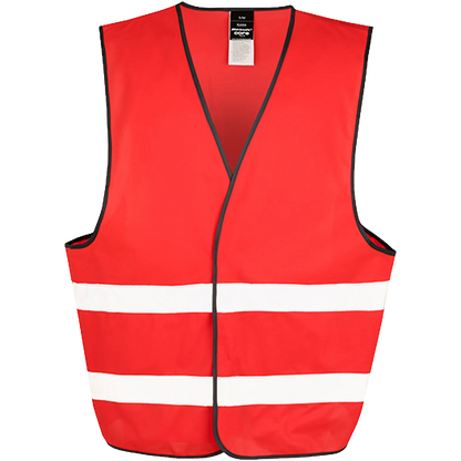 Result SafeGuard Signalweste Unisex red Front 