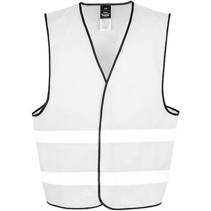 Result SafeGuard Signalweste Unisex white Front 