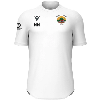 Macron Schützen Börnste | Macron Kurzarmtrikot Void weiß Unisex Front