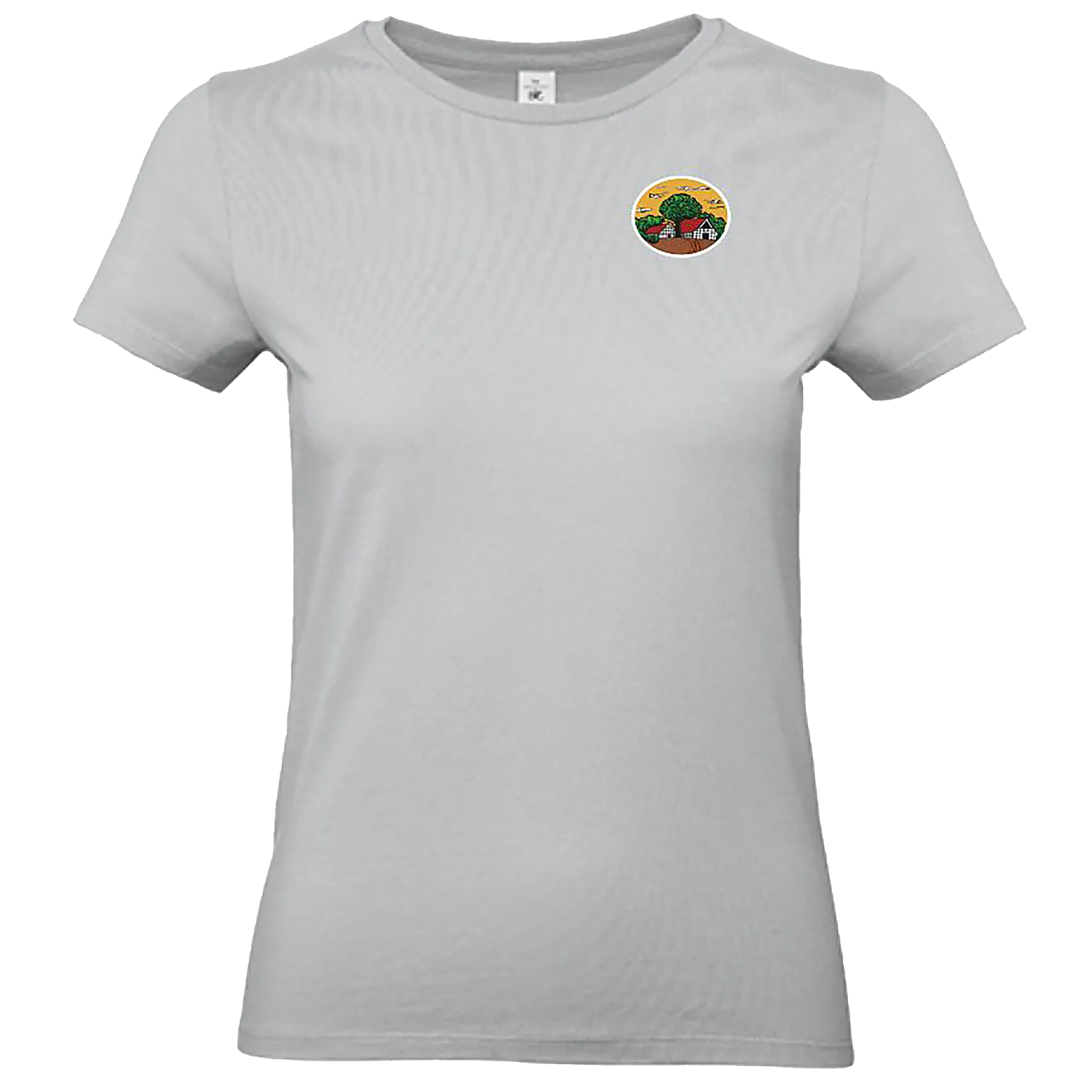 BIGTIME Schützen Börnste | T-Shirt Damen grau Rücken 