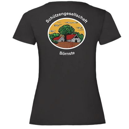 BIGTIME Schützen Börnste | T-Shirt Damen schwarz Front 