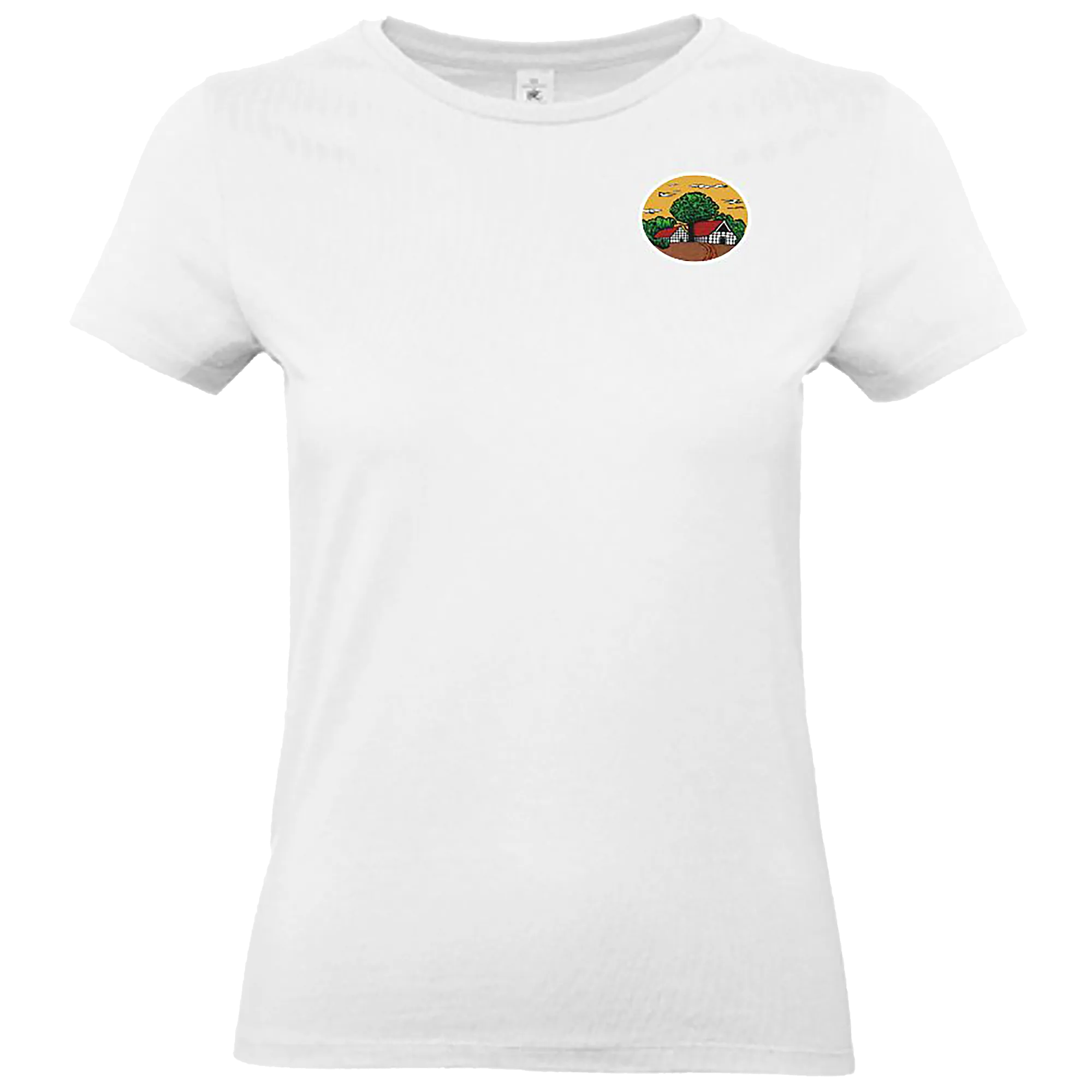BIGTIME Schützen Börnste | T-Shirt Damen weiss Rücken 