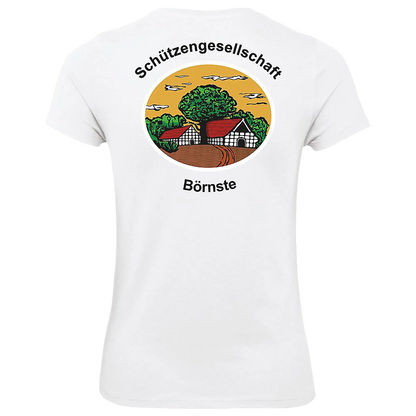 BIGTIME Schützen Börnste | T-Shirt Damen weiss Front 