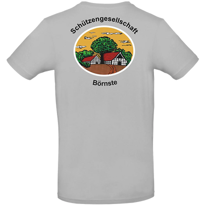 BIGTIME Schützen Börnste | T-Shirt Herren grau Front 