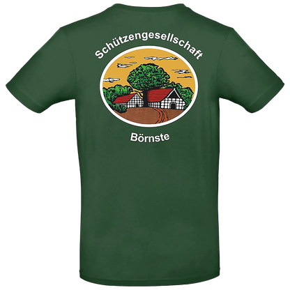 BIGTIME Schützen Börnste | T-Shirt Herren gruen Rücken 