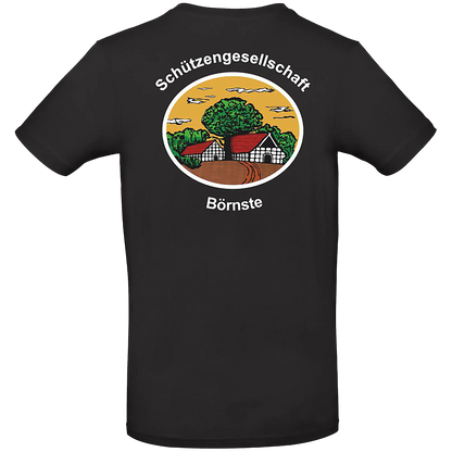 BIGTIME Schützen Börnste | T-Shirt Herren schwarz Rücken 