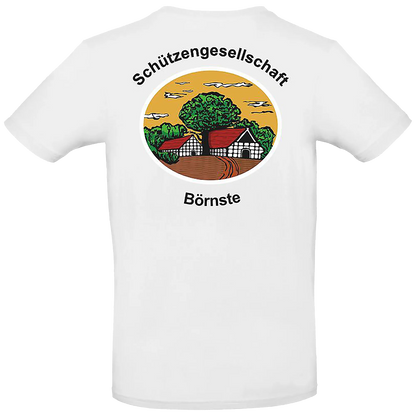 BIGTIME Schützen Börnste | T-Shirt Herren weiss Front 