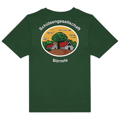 BIGTIME Schützen Börnste | T-Shirt Kinder gruen Rücken 