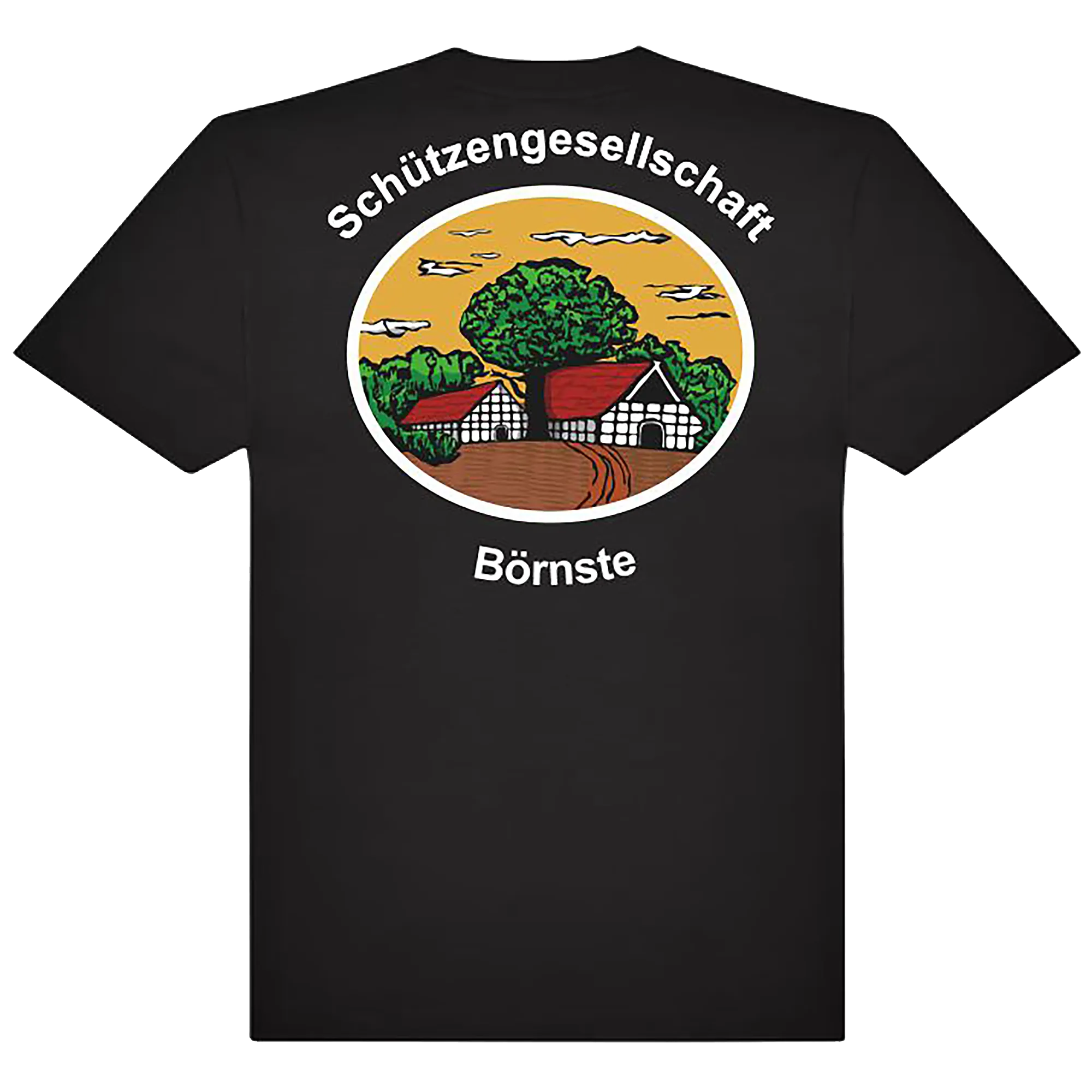 BIGTIME Schützen Börnste | T-Shirt Kinder schwarz Front #farbe_schwarz