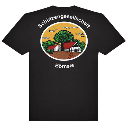 BIGTIME Schützen Börnste | T-Shirt Kinder schwarz Front 