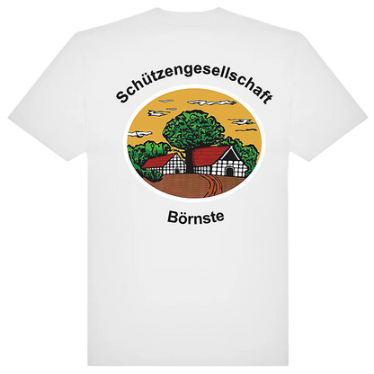 BIGTIME Schützen Börnste | T-Shirt Kinder weiss Rücken 