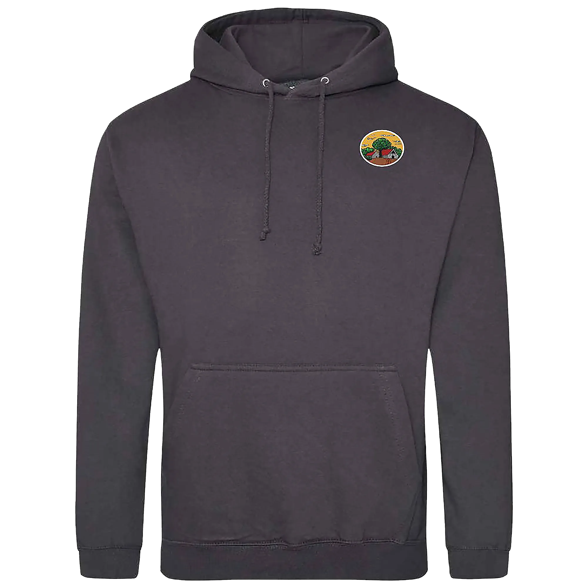 BIGTIME Schützen Börnste | Hoodie Herren grau Rücken #farbe_grau