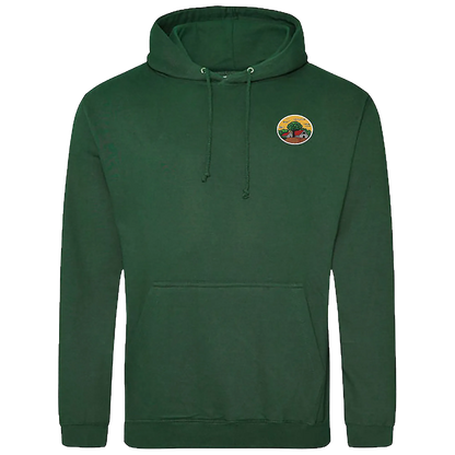 BIGTIME Schützen Börnste | Hoodie Herren gruen Rücken 