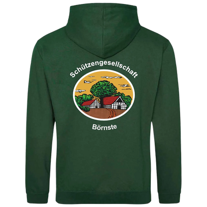 BIGTIME Schützen Börnste | Hoodie Herren gruen Front 