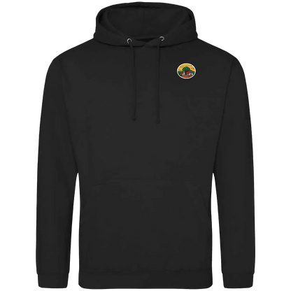 BIGTIME Schützen Börnste | Hoodie Herren schwarz Rücken 