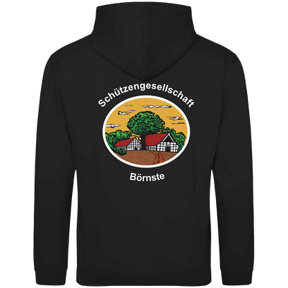BIGTIME Schützen Börnste | Hoodie Herren schwarz Front 