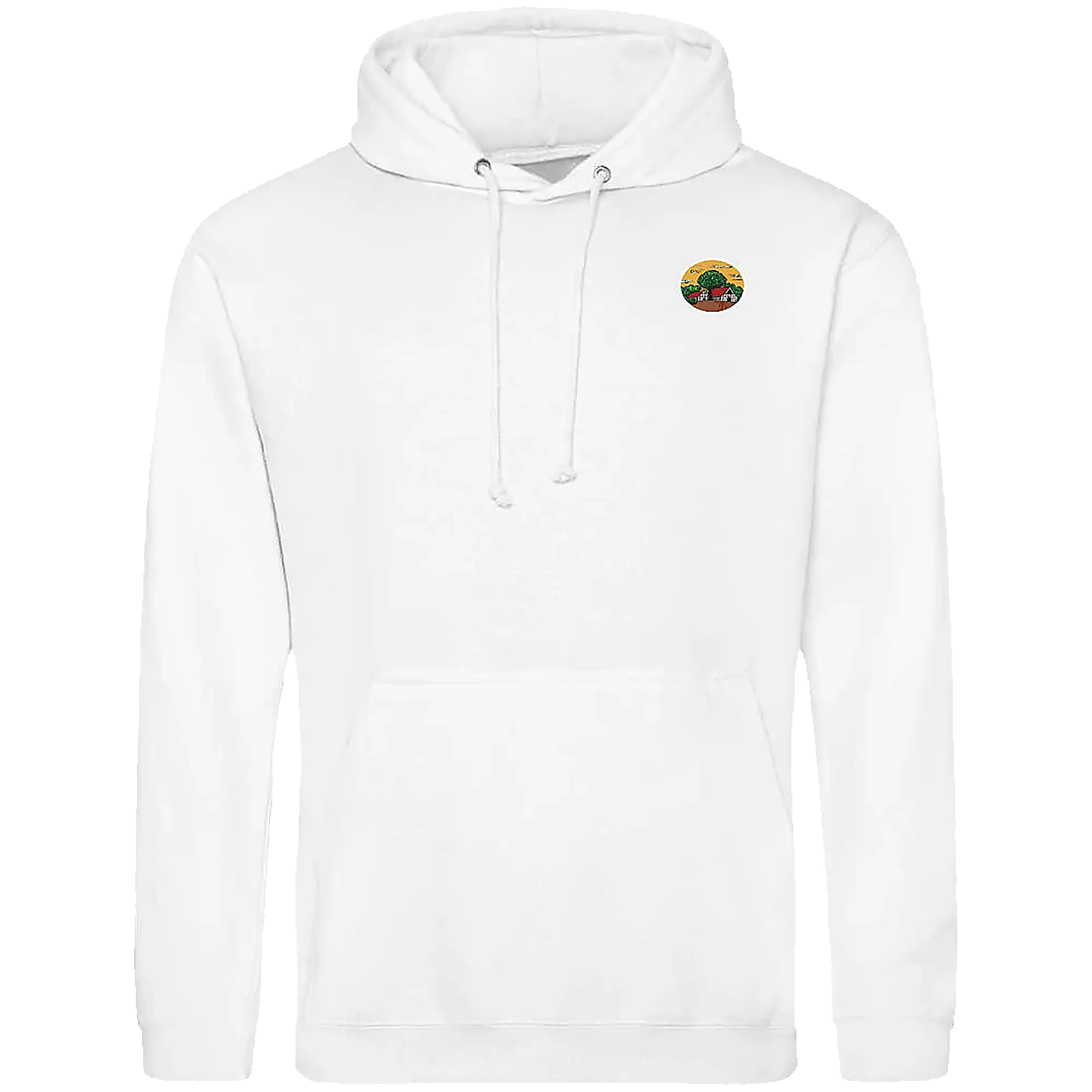 BIGTIME Schützen Börnste | Hoodie Herren weiss Rücken 