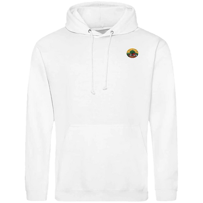 BIGTIME Schützen Börnste | Hoodie Herren weiss Rücken 