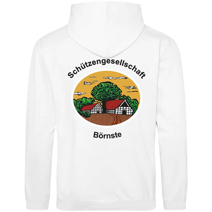 BIGTIME Schützen Börnste | Hoodie Herren weiss Front 