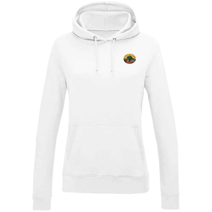 BIGTIME Schützen Börnste | Hoodie Damen weiss Rücken 
