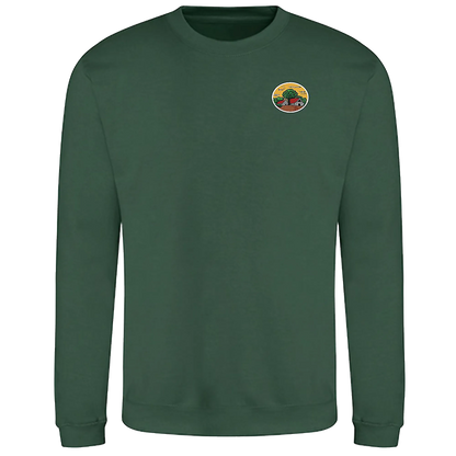 BIGTIME Schützen Börnste | Sweatshirt grün Unisex Front