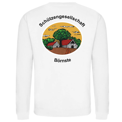 BIGTIME Schützen Börnste | Sweatshirt Herren weiss Front 