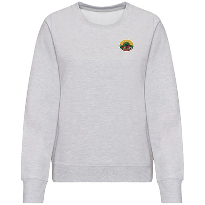BIGTIME Schützen Börnste | Sweatshirt Damen grau Rücken 