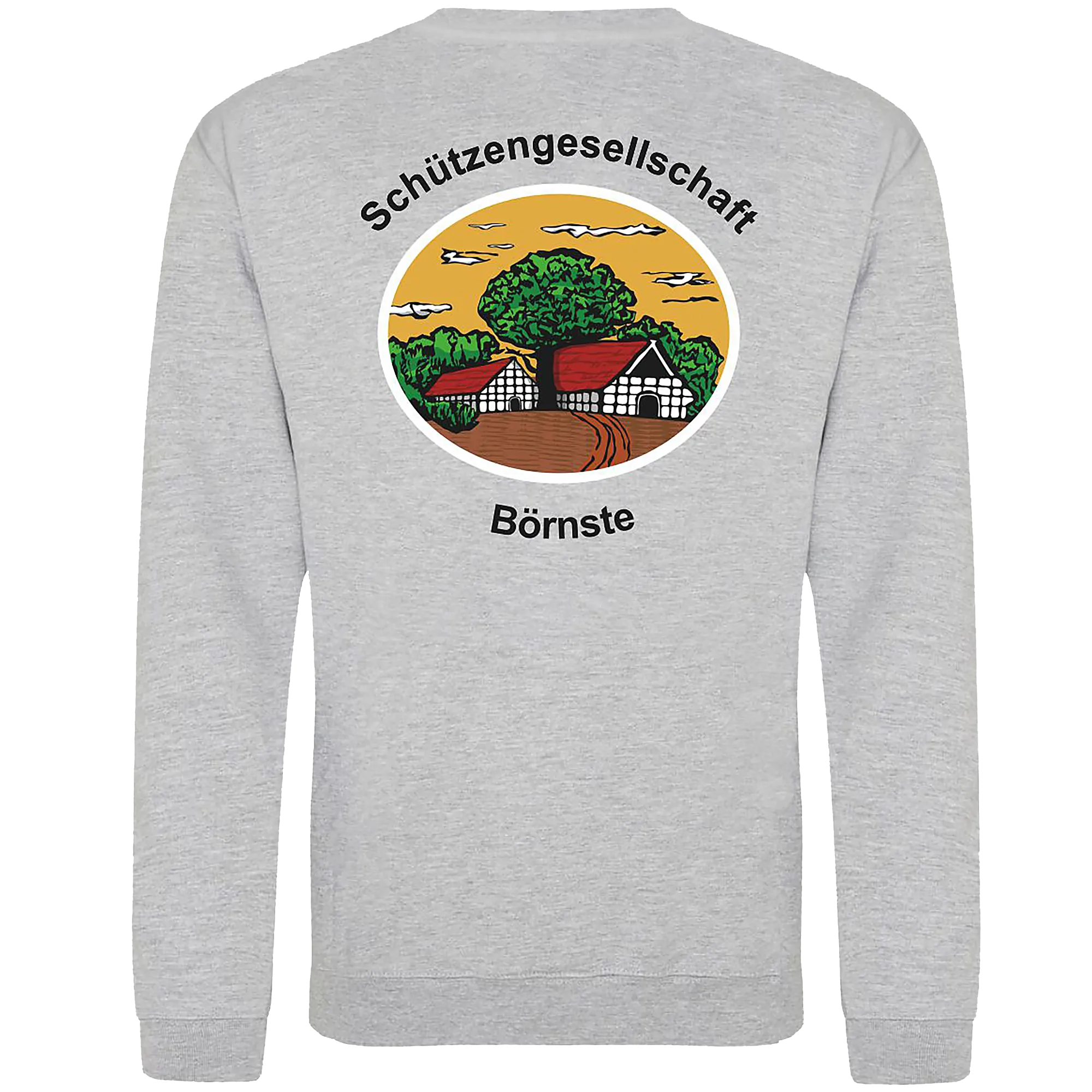 BIGTIME Schützen Börnste | Sweatshirt Damen grau Front 