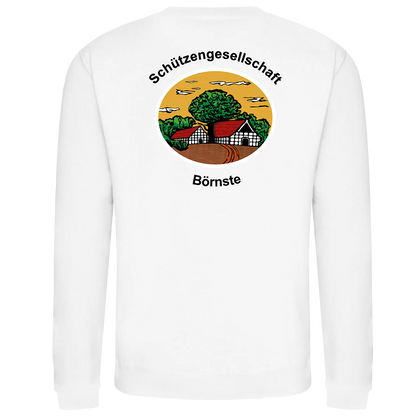 BIGTIME Schützen Börnste | Sweatshirt Damen weiss Rücken 