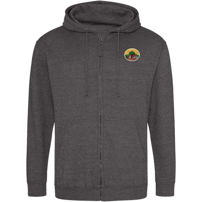 BIGTIME Schützen Börnste | Zip-Jacke Unisex grau Front 