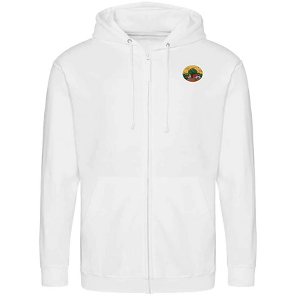 BIGTIME Schützen Börnste | Zip-Jacke Unisex weiss Front 