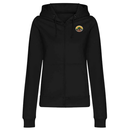 BIGTIME Schützen Börnste | Zip-Jacke Damen schwarz Rücken 