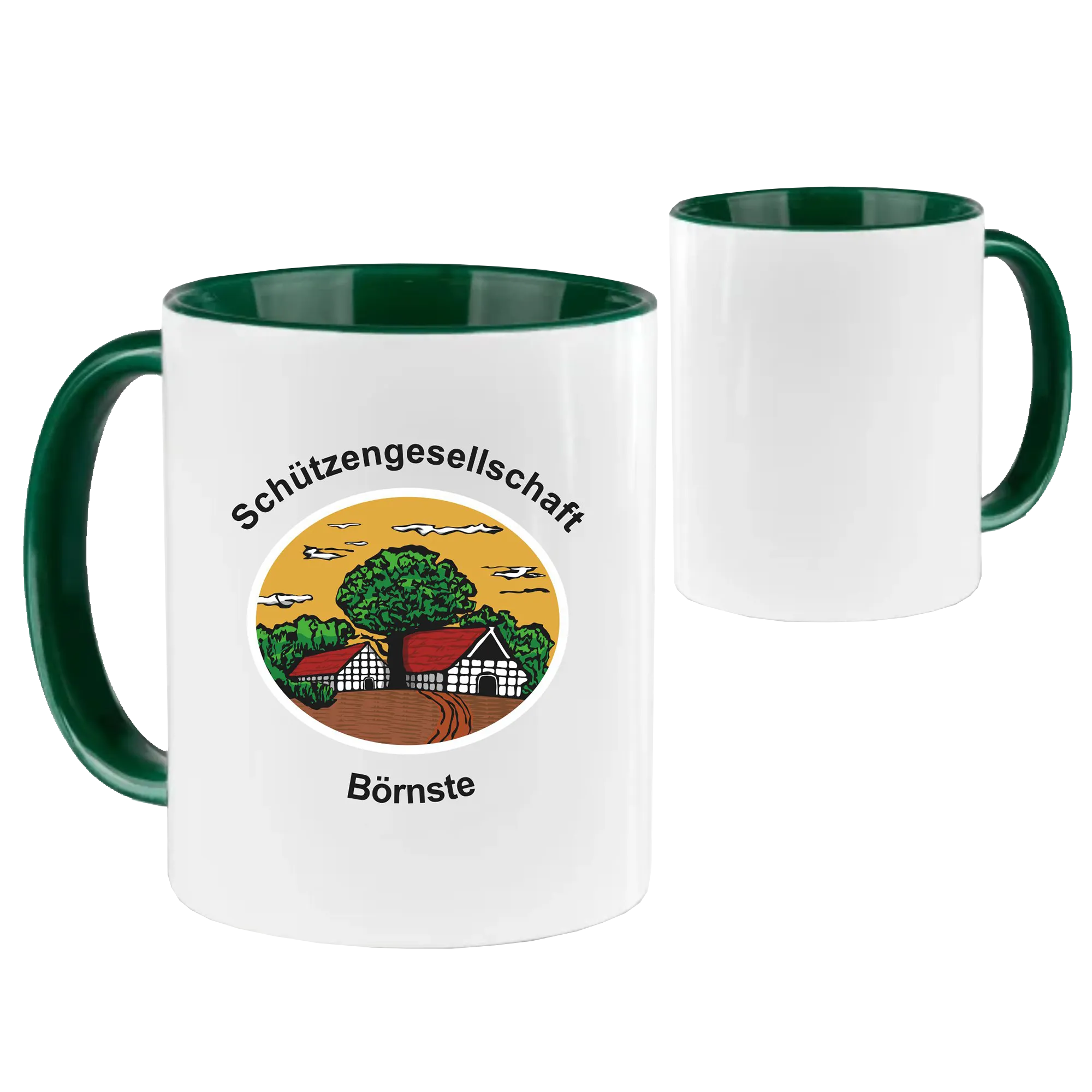 BIGTIME Schützen Börnste | Tasse grün